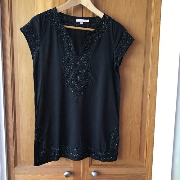 Calypso St. Barth Embroidered Top - Picture 2 of 5